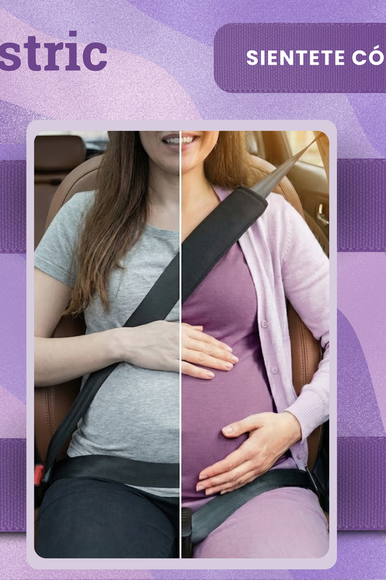 Allstric® Pack Cinturon Embarazada Coche Homologado