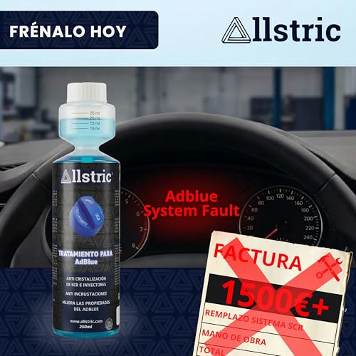 Allstric® Anticristalizante AdBlue 250ML | Aditivo AdBlue Anticristalización Sistema SCR | Fabricado en España