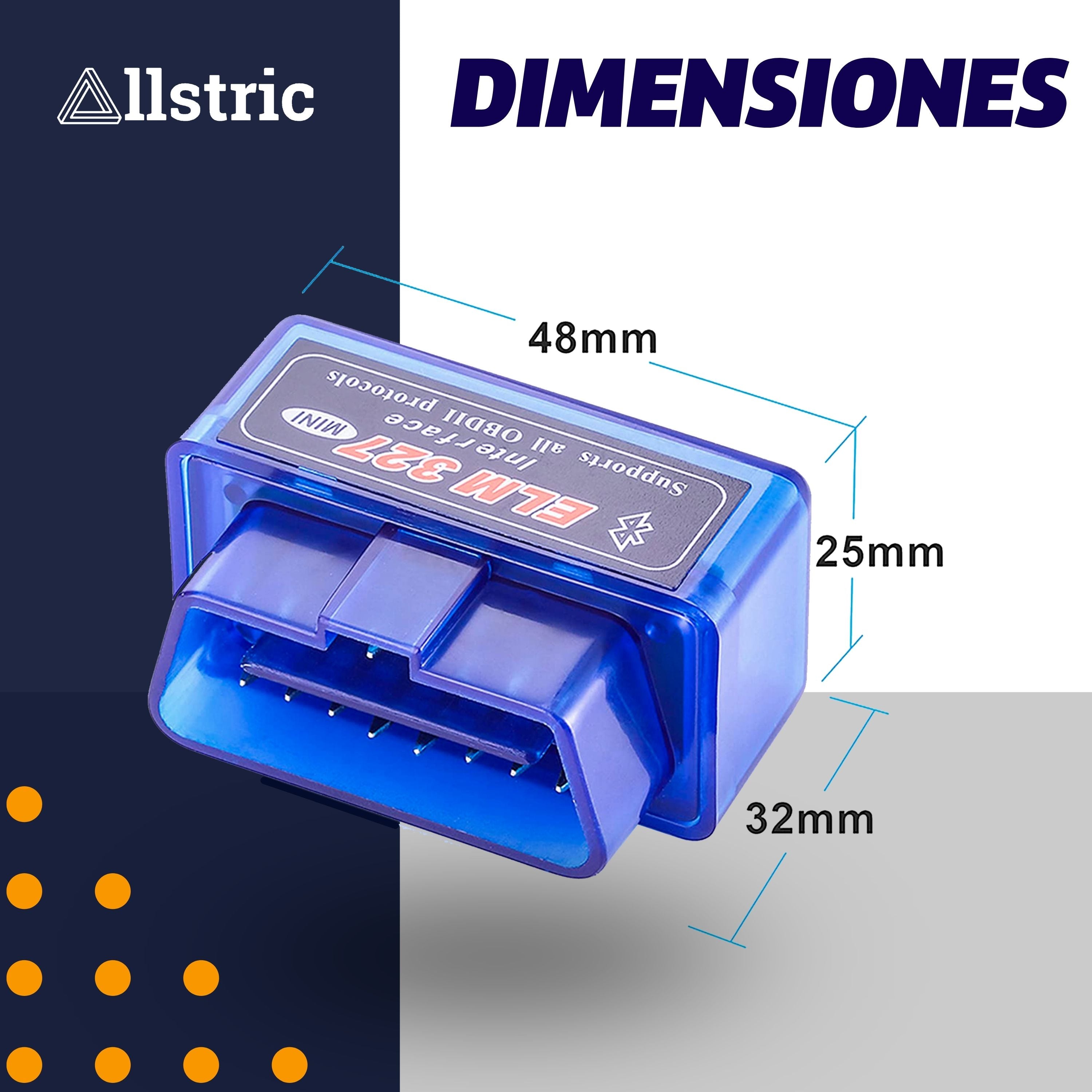 Allstric️ ELM327 OBD2 Herramienta de Diagnosis