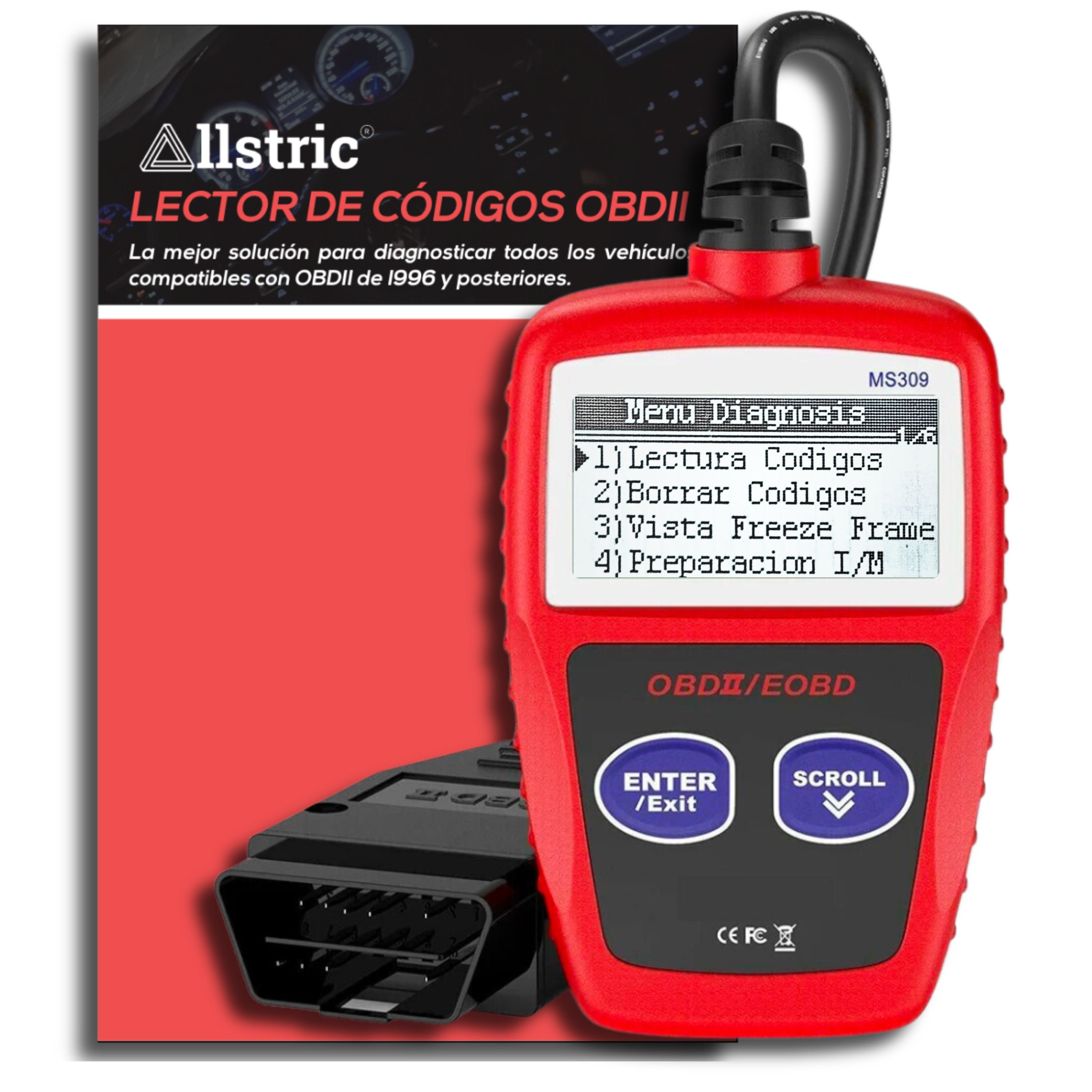 Allstric️ MS309 OBD2 Herramienta de Diagnosis