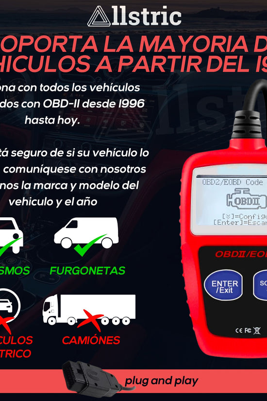 Allstric️ MS309 OBD2 Herramienta de Diagnosis